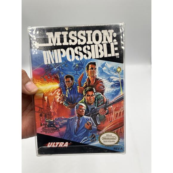 Mission Impossible NES Nintendo Complete CIB Great Condition! NICE! - Picture 9 of 11